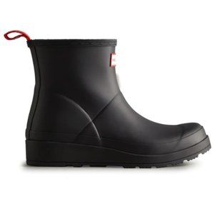 (New) HUNTER Short Play Boots (black) Size 7